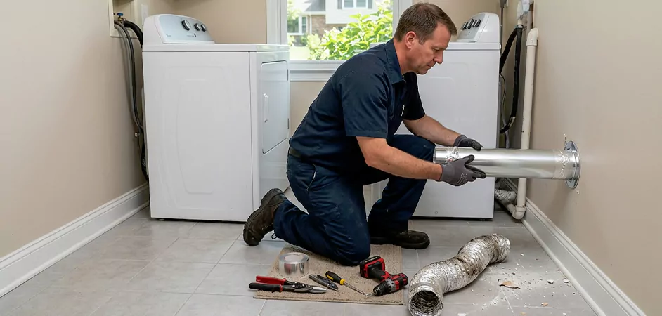 Dryer Vent Replacement in New Brunswick