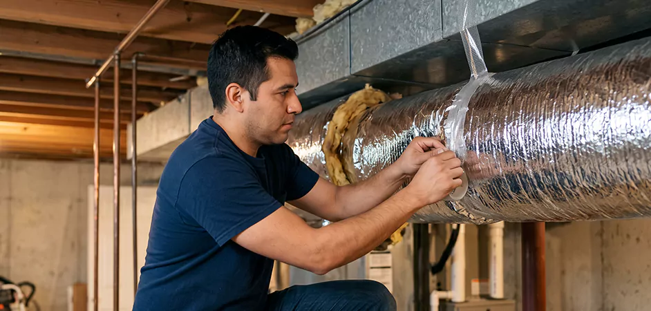 Duct Insulation Upgrade in New Brunswick