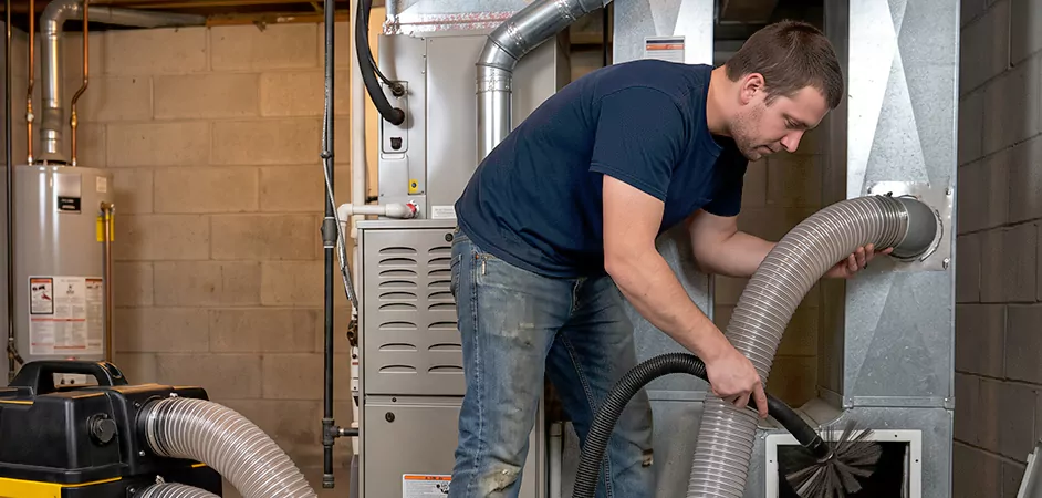 Negative Pressure Duct Cleaning for Large and Long Duct Systems in New Brunswick